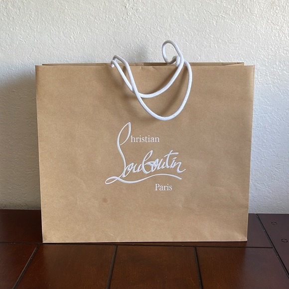 Christian Louboutin gift/ paper bags - Picture 3 of 4